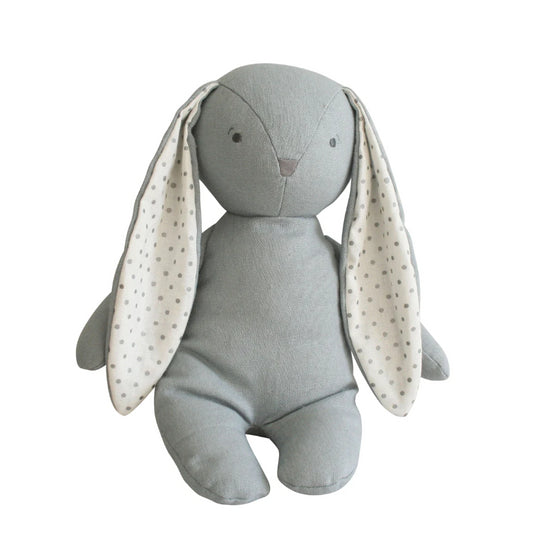 Alimrose Bobby Floppy Bunny 25cm - Grey Linen