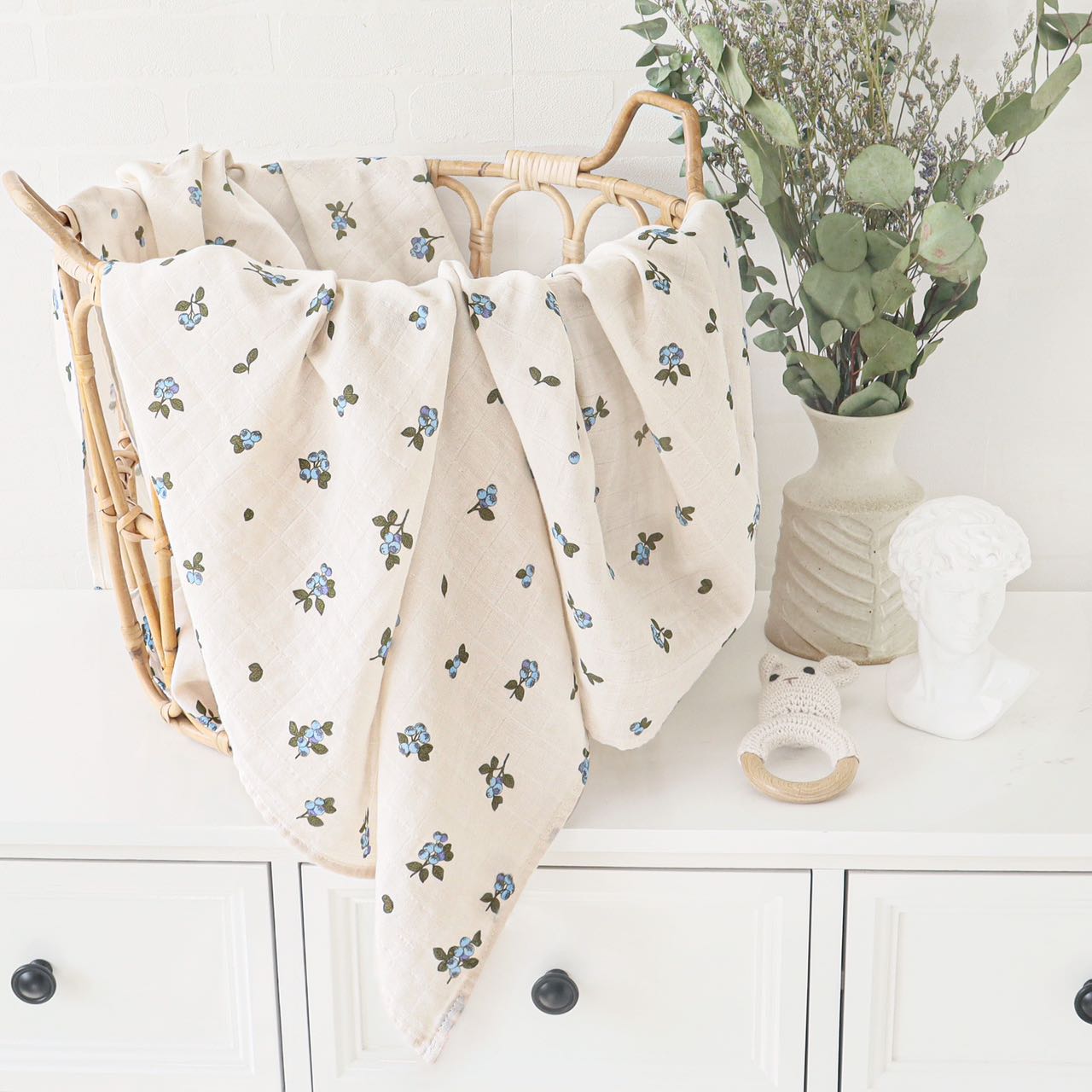 Baby Swaddle Blueberry