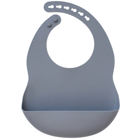 Baby Bib Mist Blue