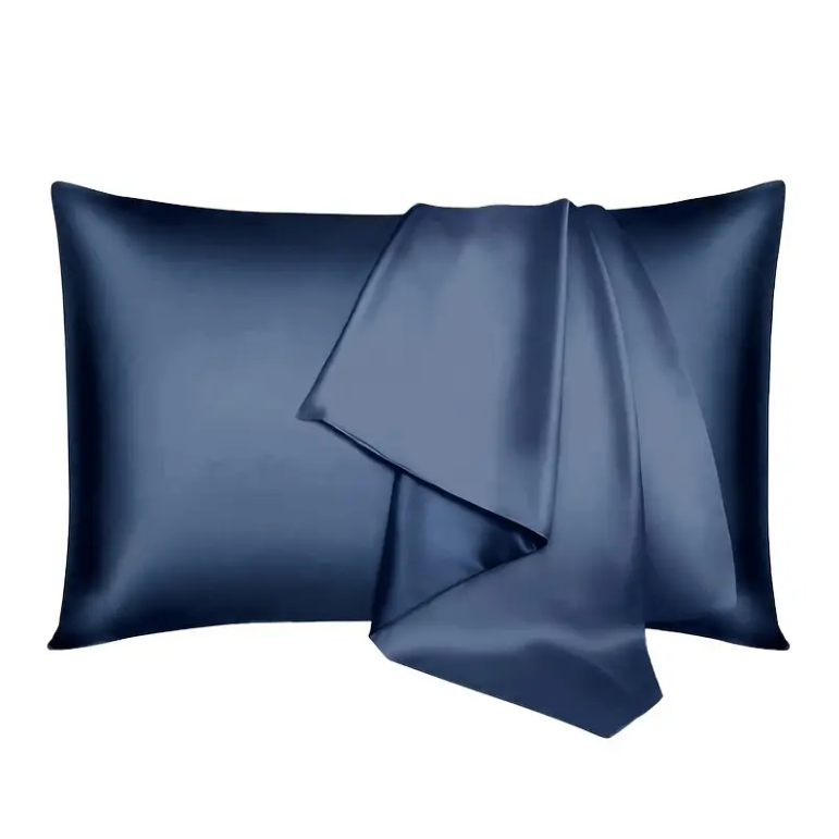 Silk Pillowcase with Invisible Zipper Queen Size Luxury gift for Mom